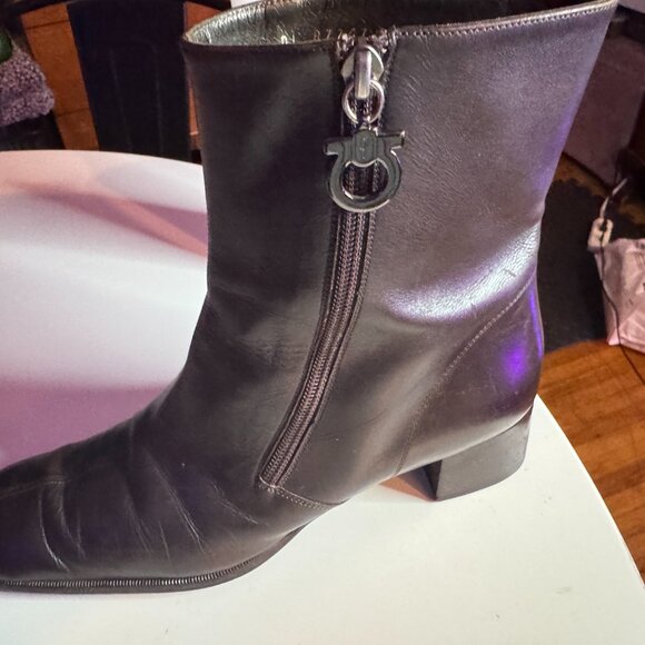 Salvatore Ferragamo Boots, Womens, Brown - Picture 4 of 14